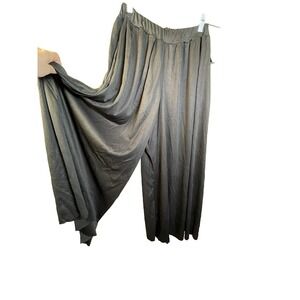 NEW Women's Black Eurotard Dance Pants Dancewear Small Medium USA Flowy Loose